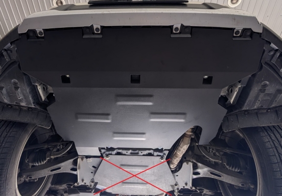 Cache sous moteur et de la radiateur Subaru Forester 5 Hybrid