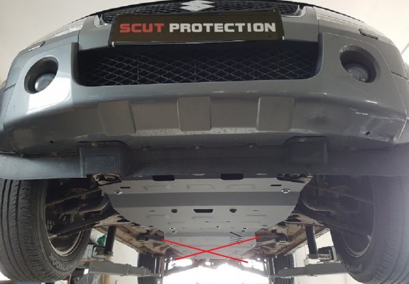 Cache sous moteur et de la radiateur Grand Vitara 2