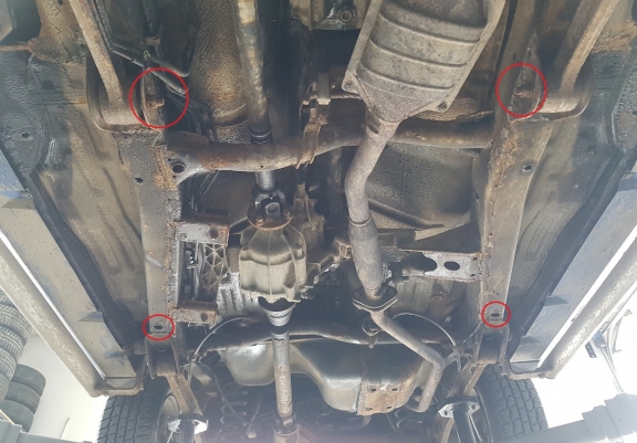 Cache de protection de la cas de transfert Suzuki Jimny