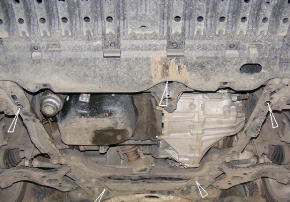 Cache Sous Moteur Toyota Avensis