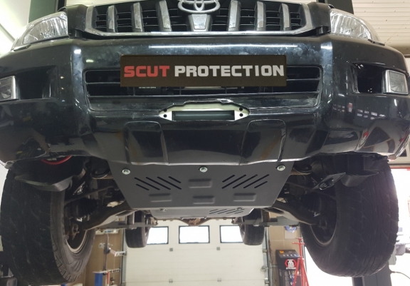 Cache sous moteur et de la radiateur Toyota Land Cruiser J120