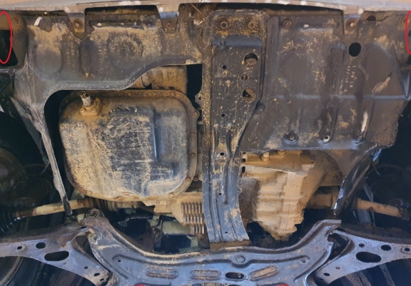 Cache sous moteur et de la boîte de vitesse Toyota Rav4