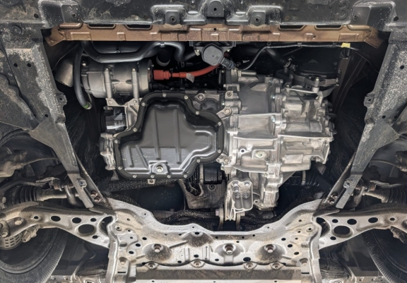 Cache sous moteur et de la boîte de vitesse Toyota C-HRAluminium