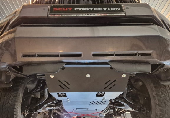 Cache sous moteur et de la radiateur Toyota Land Cruiser 150