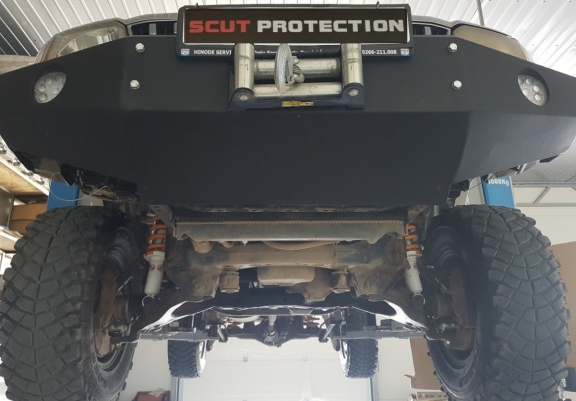 Cache sous moteur et de la radiateur Toyota Land Cruiser J90 / J95