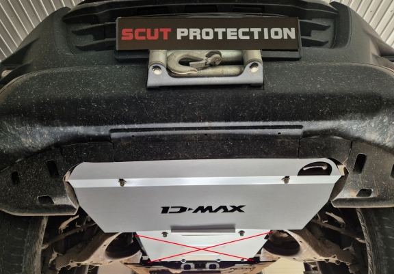 Cache de protection de radiateur Isuzu D-Max