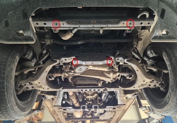 Cache de protection de radiateur Isuzu D-Max