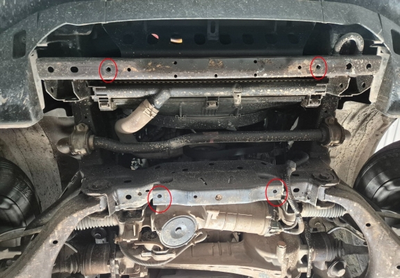 Cache de protection de radiateur Isuzu D-Max