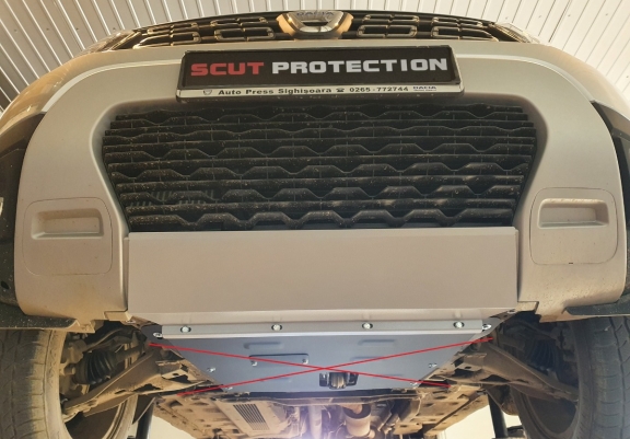 Cache de protection de pare-choc avant Dacia Duster