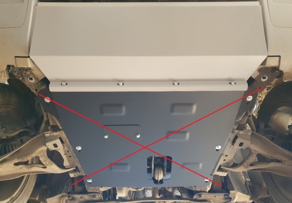Cache de protection de pare-choc avant Dacia Duster