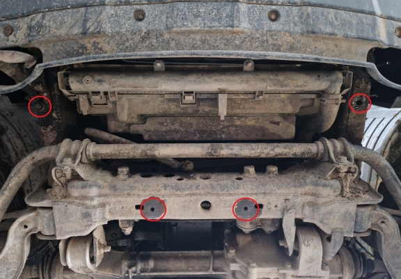 Cache de protection de radiateur en aluminium Nissan Pathfinder