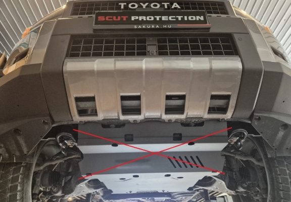 Cache sous moteur Toyota Land Cruiser 250 