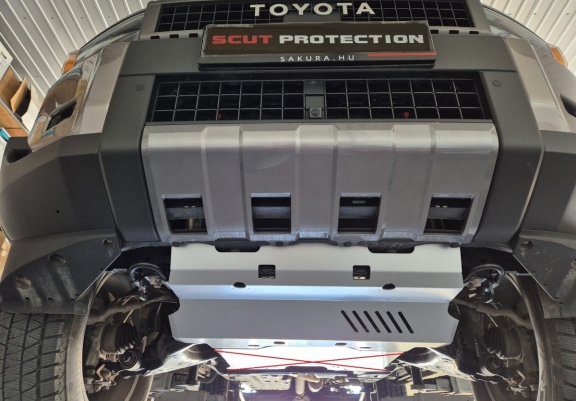 Cache de protection de radiateur Toyota Land Cruiser 250 - Aluminium
