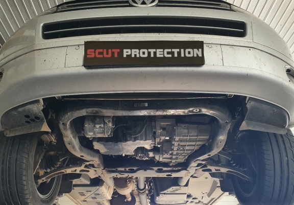 Cache sous moteur et de la boîte de vitesse Volkswagen Transporter T5 - Aluminium