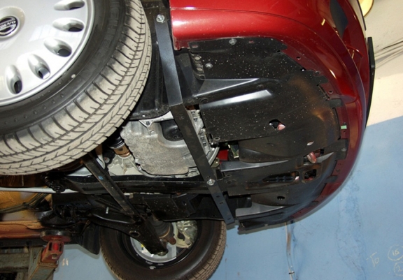 Cache sous moteur et de la boîte de vitesse Volvo S40