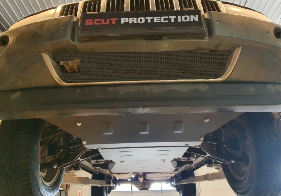 Cache sous moteur et de la boîte de vitesse Jeep Commander