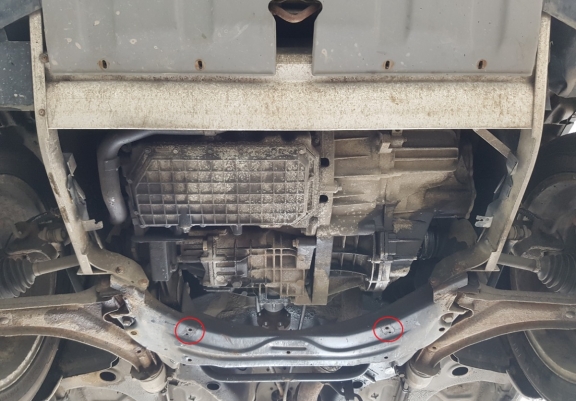 Cache sous moteur et de la boîte de vitesse Land Rover Freelander 1