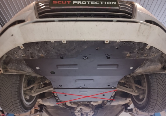 Cache sous moteur et de la radiateur Audi A4 B9