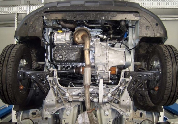 Cache sous moteur et de la boîte de vitesse Peugeot Bipper