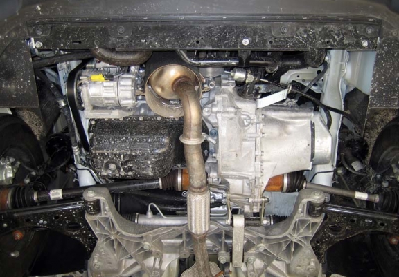 Cache sous moteur et de la boîte de vitesse Peugeot Bipper