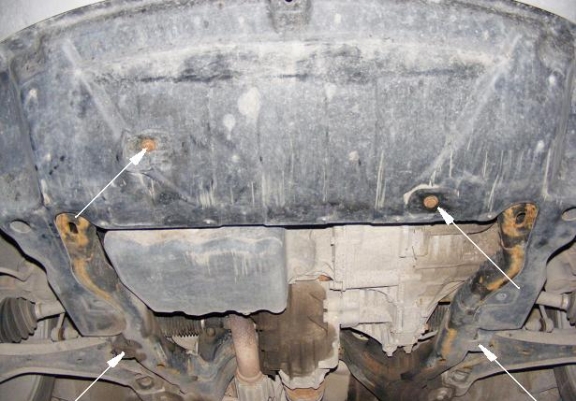 Cache sous moteur et de la boîte de vitesse Opel Antara