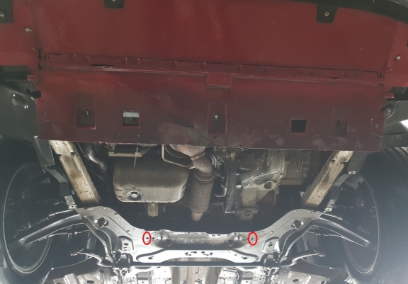 Cache sous moteur et de la boîte de vitesse Citroen Berlingo