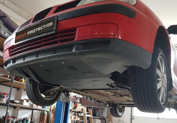 Cache sous moteur et de la boîte de vitesse Seat Inca
