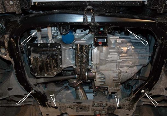 Cache sous moteur et de la boîte de vitesse Hyundai i30