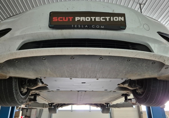 Cacher sous moteur avant pour Tesla Model 3 AWD