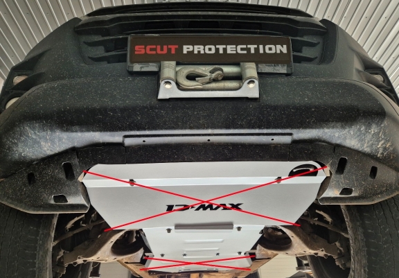 Cache Sous Moteur Isuzu D-Max