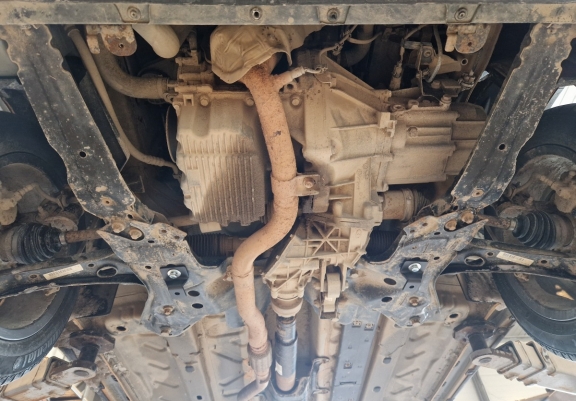 Cache sous moteur et de la boîte de vitesse Fiat Panda 4x2