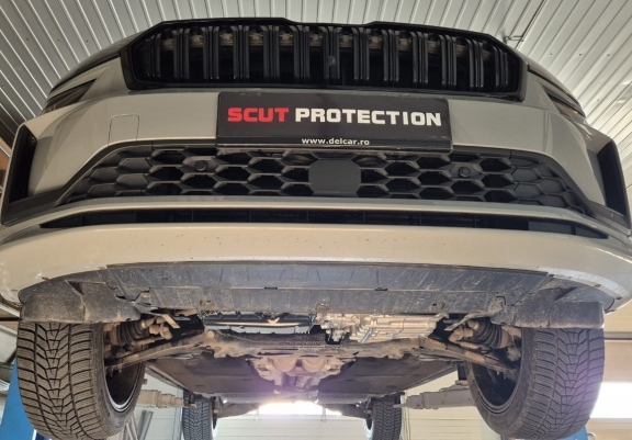 Cache sous moteur et de la boîte de vitesse en aluminium Seat Tarraco 