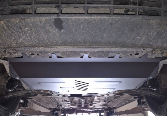 Cache sous moteur et de la boîte de vitesse en aluminium VW Caddy - Webasto