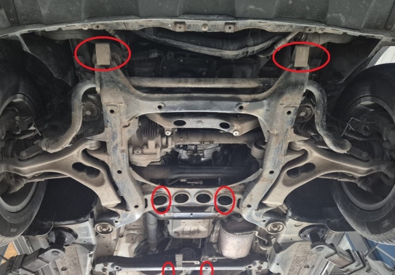 Cache Sous Moteur VW Touareg 7P