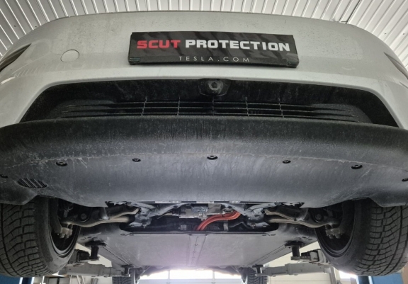 Cacher sous moteur électrique en aluminium pour Tesla model Y