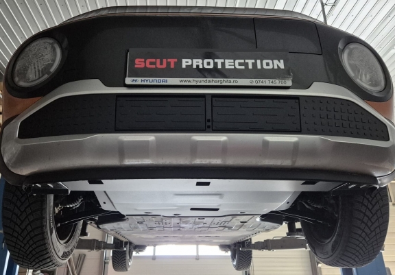 Cache Sous Moteur Hyundai Inster - Aluminium