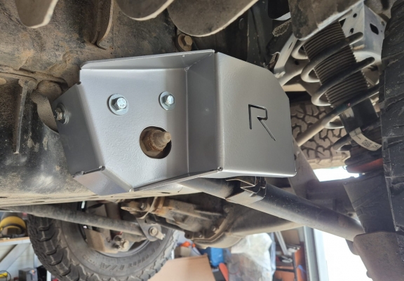 Cache-capteur en aluminium du bras de suspension arrière Ford Ranger Raptor