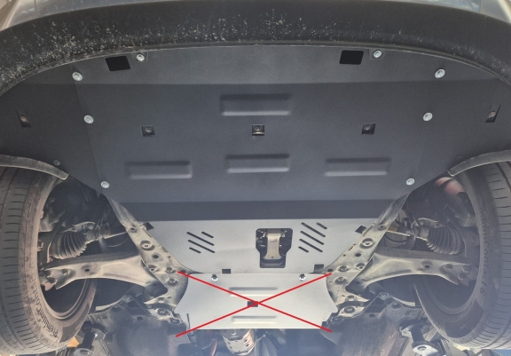 Cache sous moteur et de la boîte de vitesse Hyundai Santa Fe
