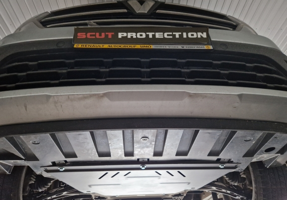 Cache sous moteur et de la boîte de vitesse Renault Trafic Aluminium
