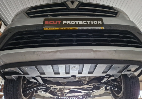 Cache sous moteur et de la boîte de vitesse Renault Trafic Aluminium