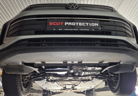 Cache sous moteur et de la boîte de vitesse en aluminium Skoda Kodiaq
