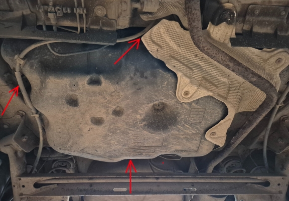 Cache de protection de réservoir Dacia Dokker Stepway