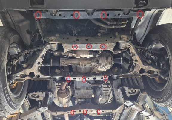 Cache Sous Moteur Baic Beijing BJ40