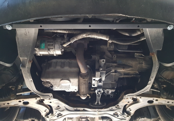 Cache sous moteur et de la boîte de vitesse en aluminium Seat Leon Cupra