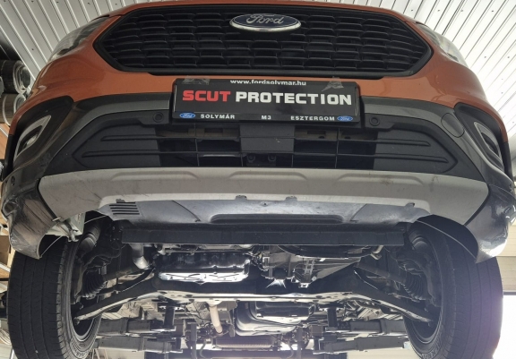 Cache sous moteur et de la boîte de vitesse en aluminium Ford Transit Custom - FWD