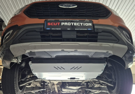 Cache sous moteur et de la boîte de vitesse en aluminium Ford Transit Custom - FWD