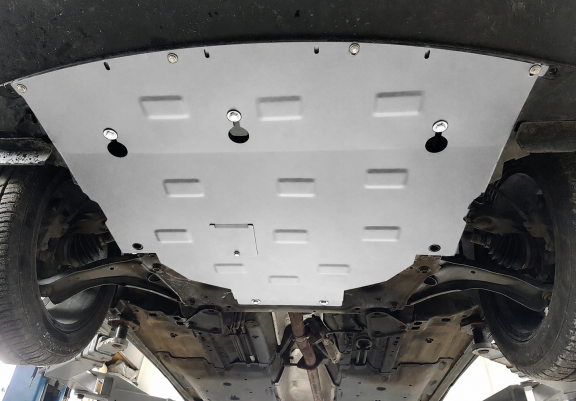 Cache sous moteur et de la boîte de vitesse Nissan Qashqai J11 Aluminium