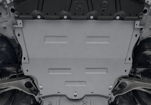 Cache sous moteur et de la boîte de vitesse Nissan X-Trail T33 Aluminium
