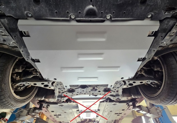 Cache sous moteur et de la boîte de vitesse Suzuki Swace- Aluminium  