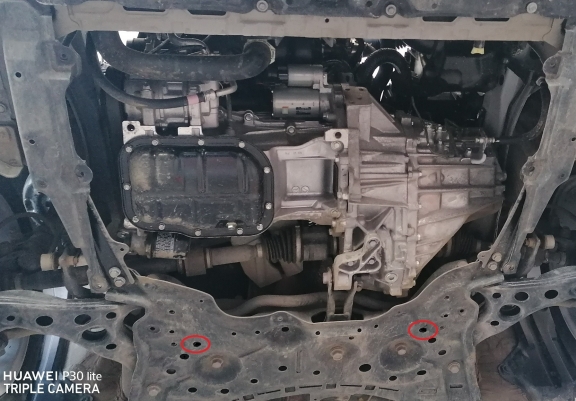 Cache sous moteur et de la boîte de vitesse Suzuki Swace- Aluminium  